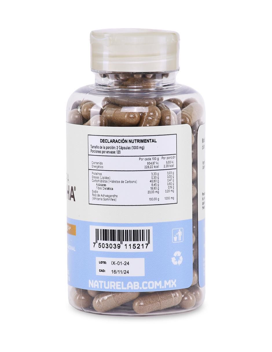 Suplemento alimenticio de 120 cápsulas 2