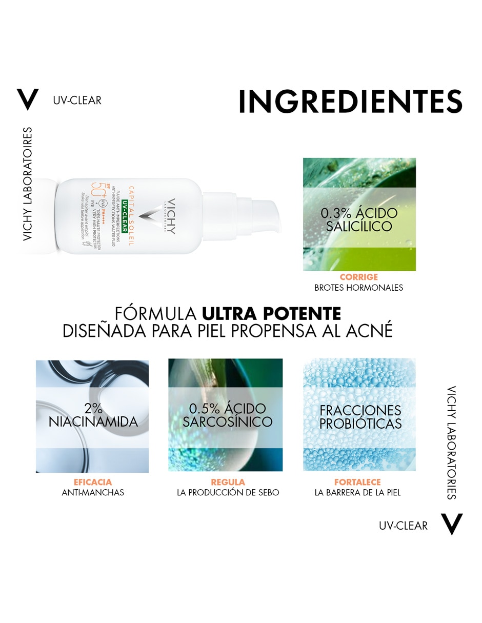 Protector solar FPS 50 Capital Soleil 50 ml 8
