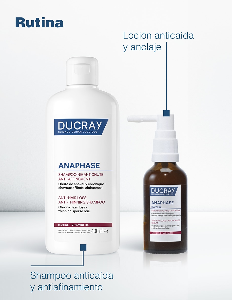 Set tratamiento para cuero cabelludo Neoptide Expert Suero Para Caída Crónica 2X50 Ml anticaída Ducray Neoptide (Línea Anticaída De Ducray) 6