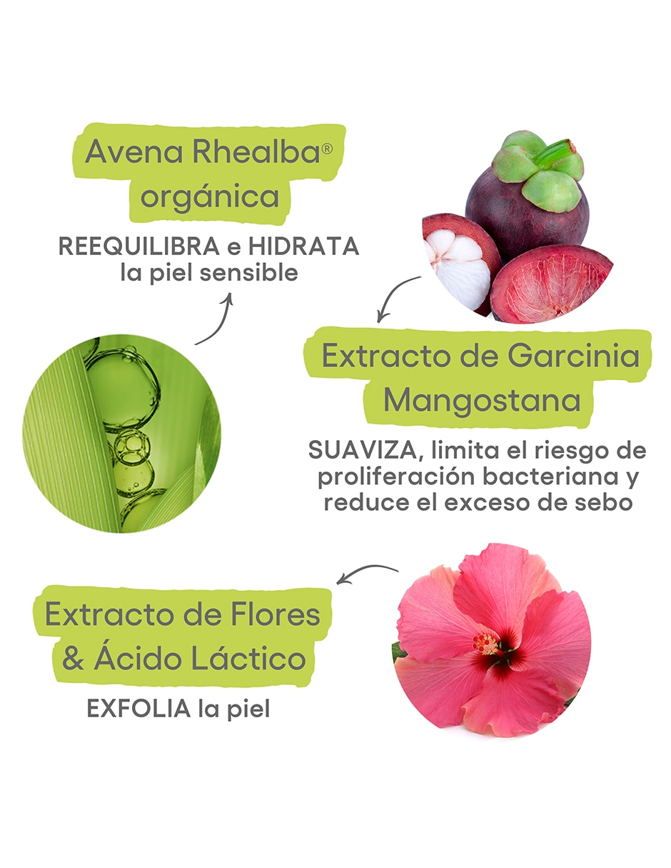 Crema para rostro y labios recomendada para acné día y noche Biology AC Global para piel grasa 6