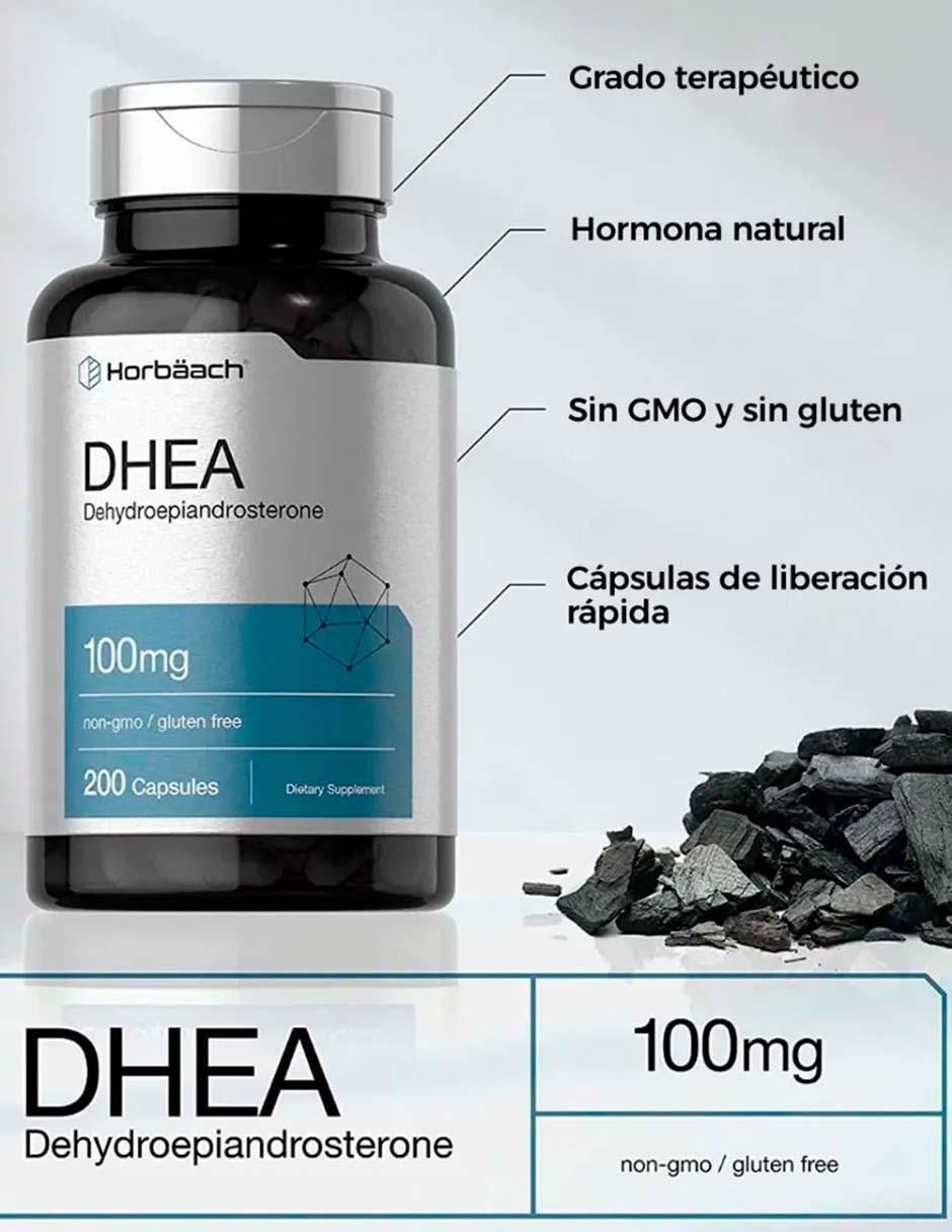 DHEA con citrato de magnesio de 200 cápsulas 4