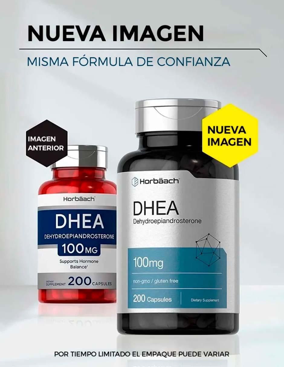 DHEA con citrato de magnesio de 200 cápsulas 6