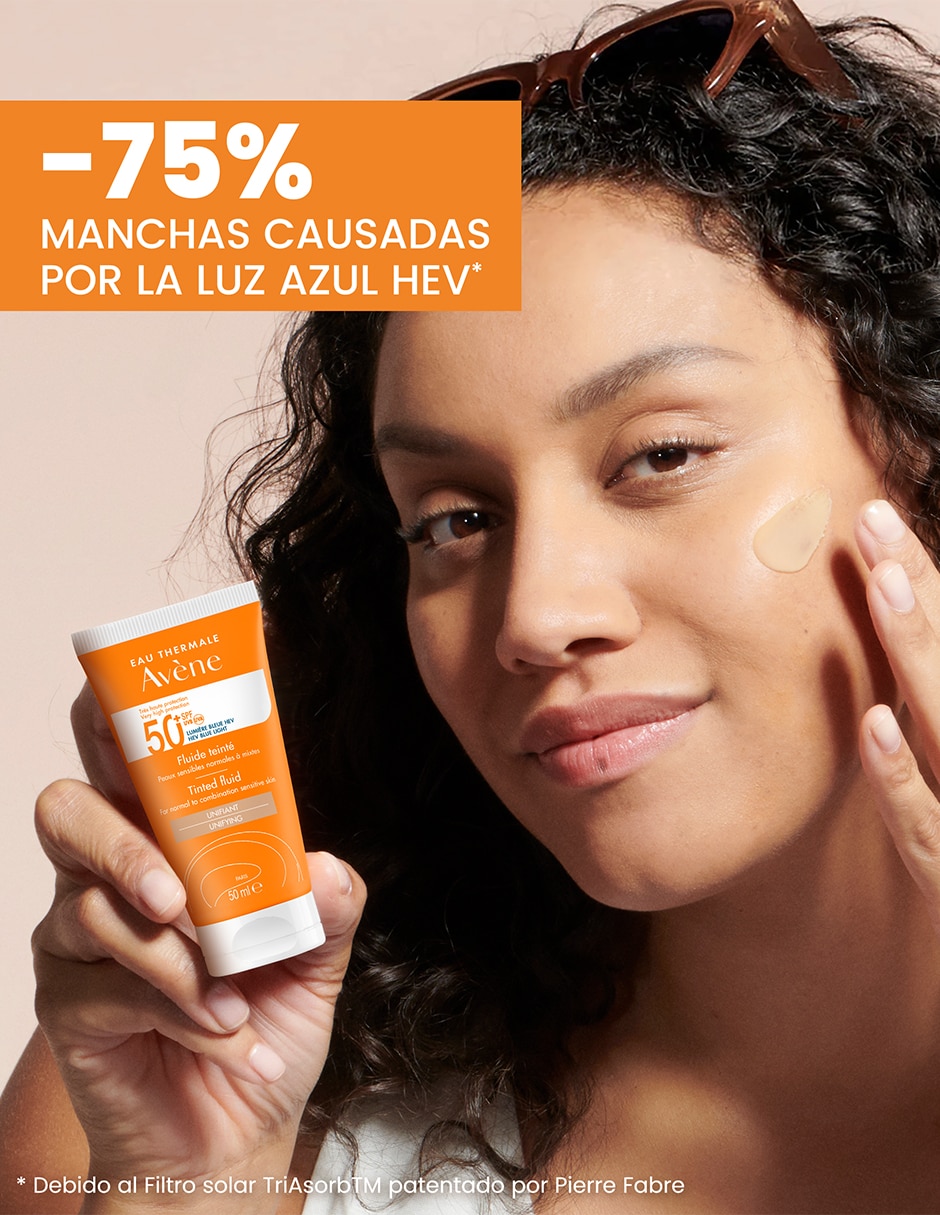 Protector solar FPS 50 fluido con color protector solar facial Gama Naranja 50 ml 2