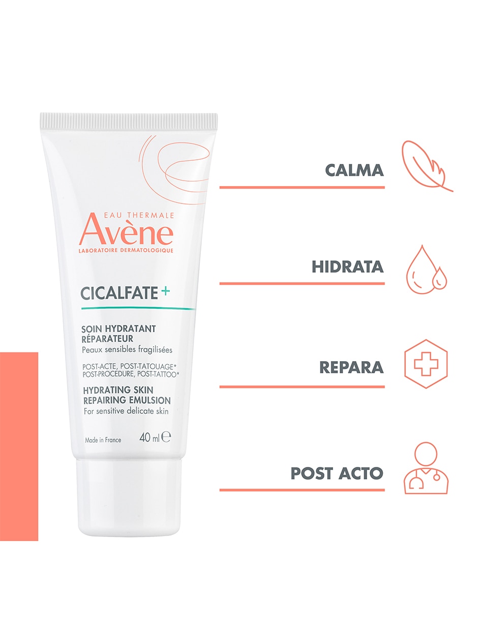 Crema para cuerpo recomendada para calmar y aliviar la piel día y noche Cicalfate para piel sensible 3