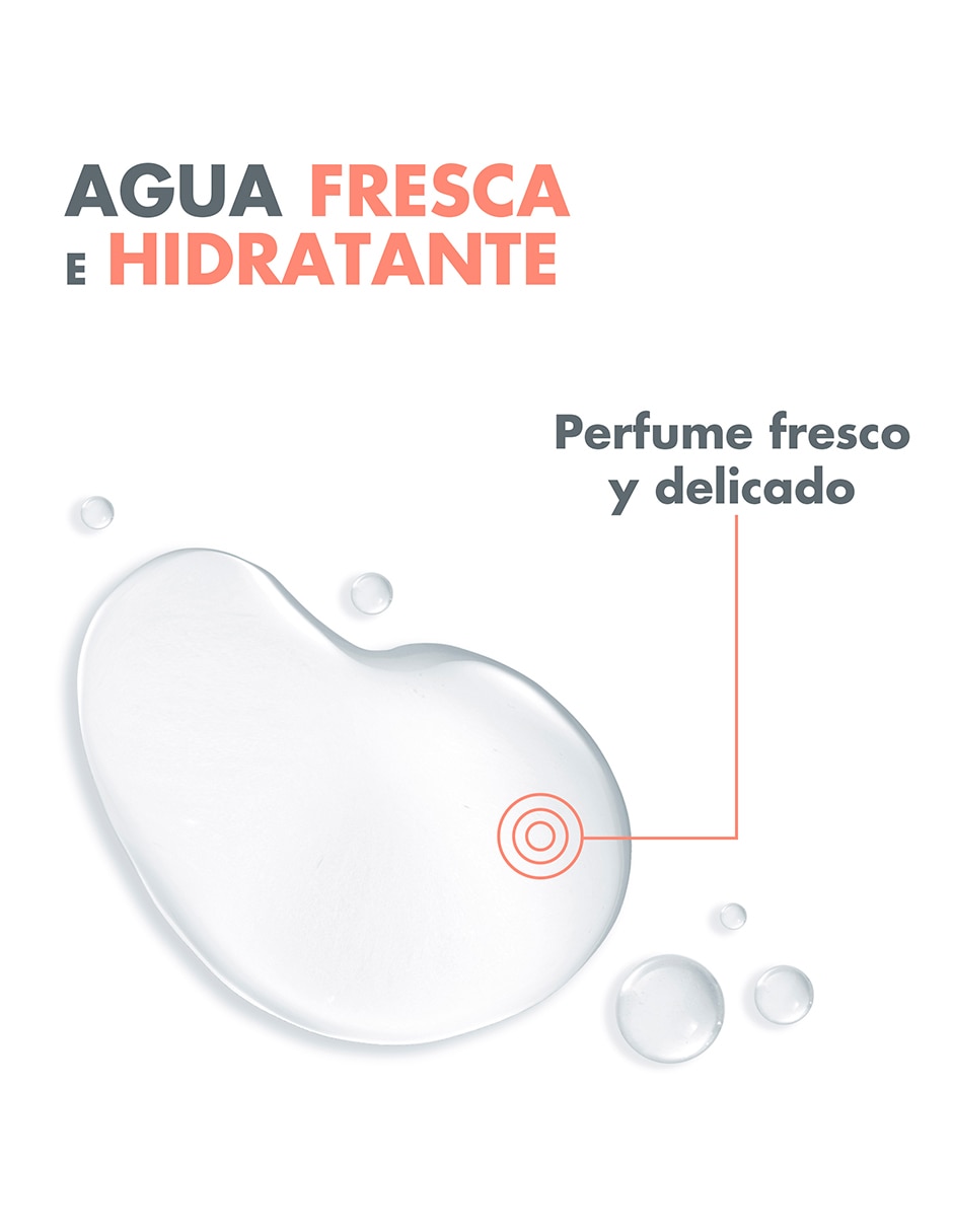 Limpiador facial Agua micelar limpieza y cuidado para rostro, 200 ml para desmaquillar 4