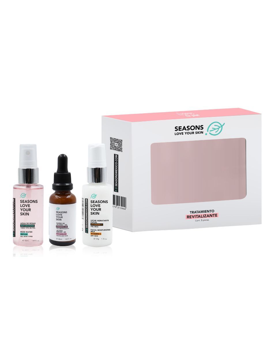 Kit tratamiento facial Revitalizante Love Your Skin antiedad