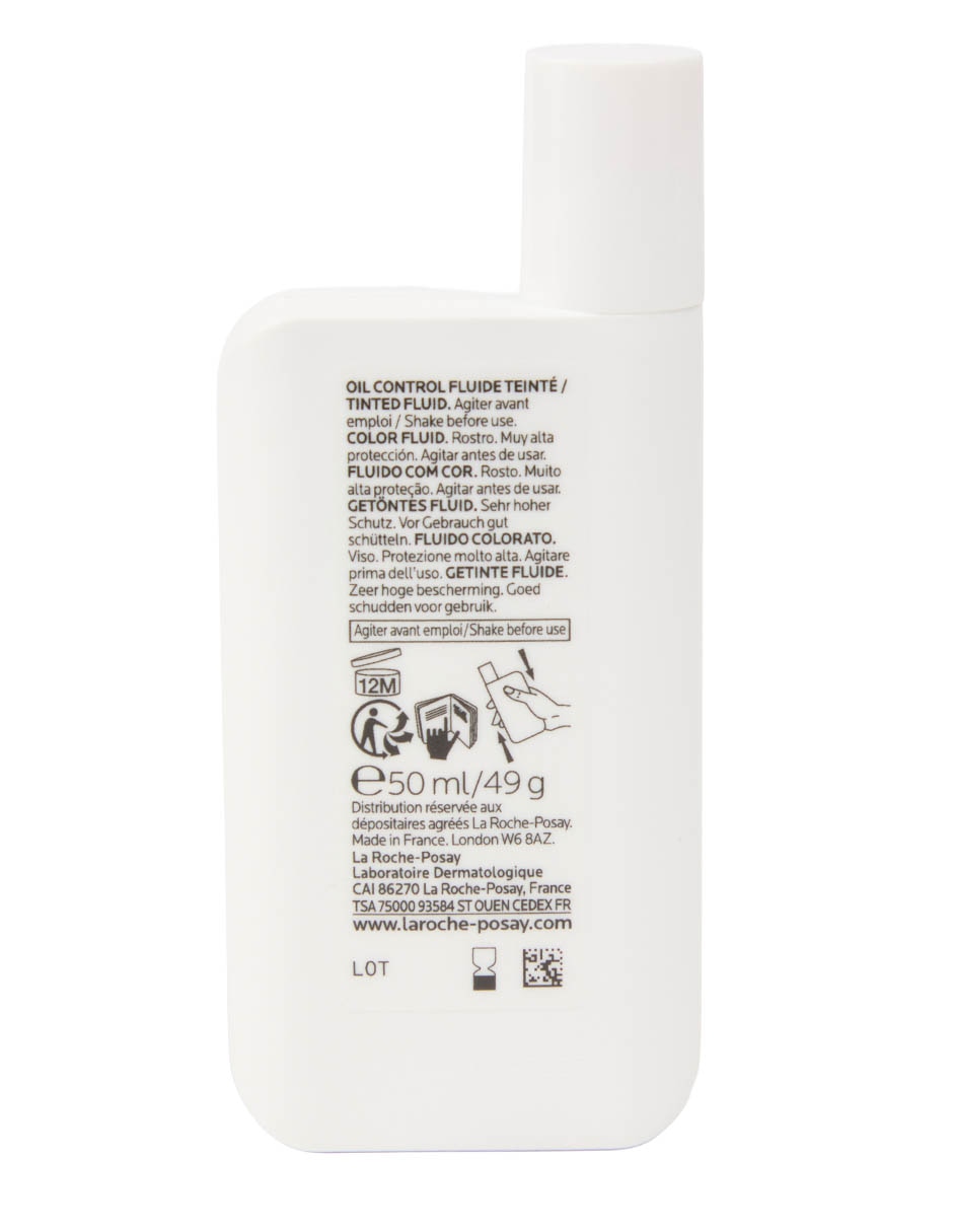 Protector solar FPS 50+ Anthelios Uvmune 400 Oil Control Fluido 50 ml 4