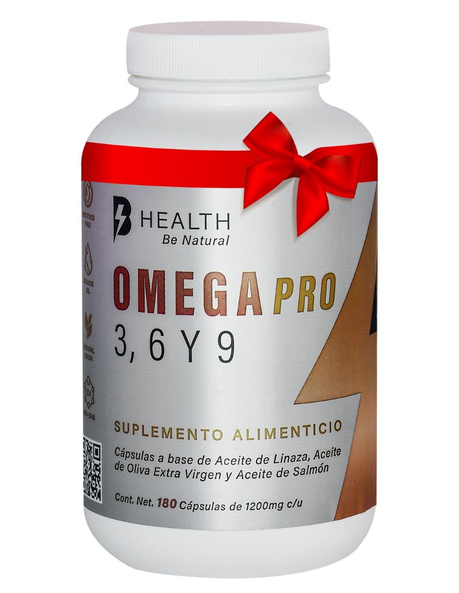 Omega Pro 3 6 y 9 B Health Be Natural aceite de salm n aceite de