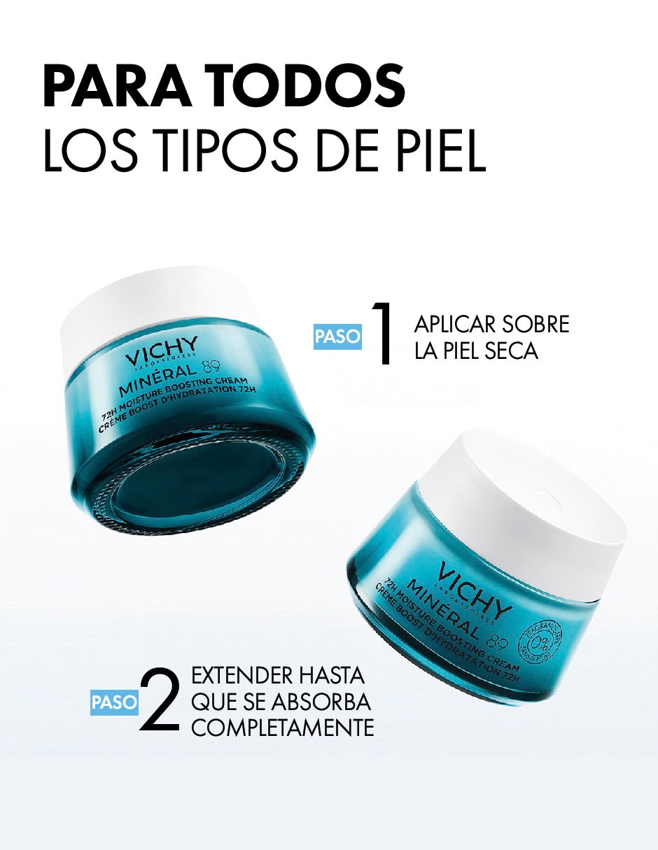 Crema hidratante Minéral 89 7