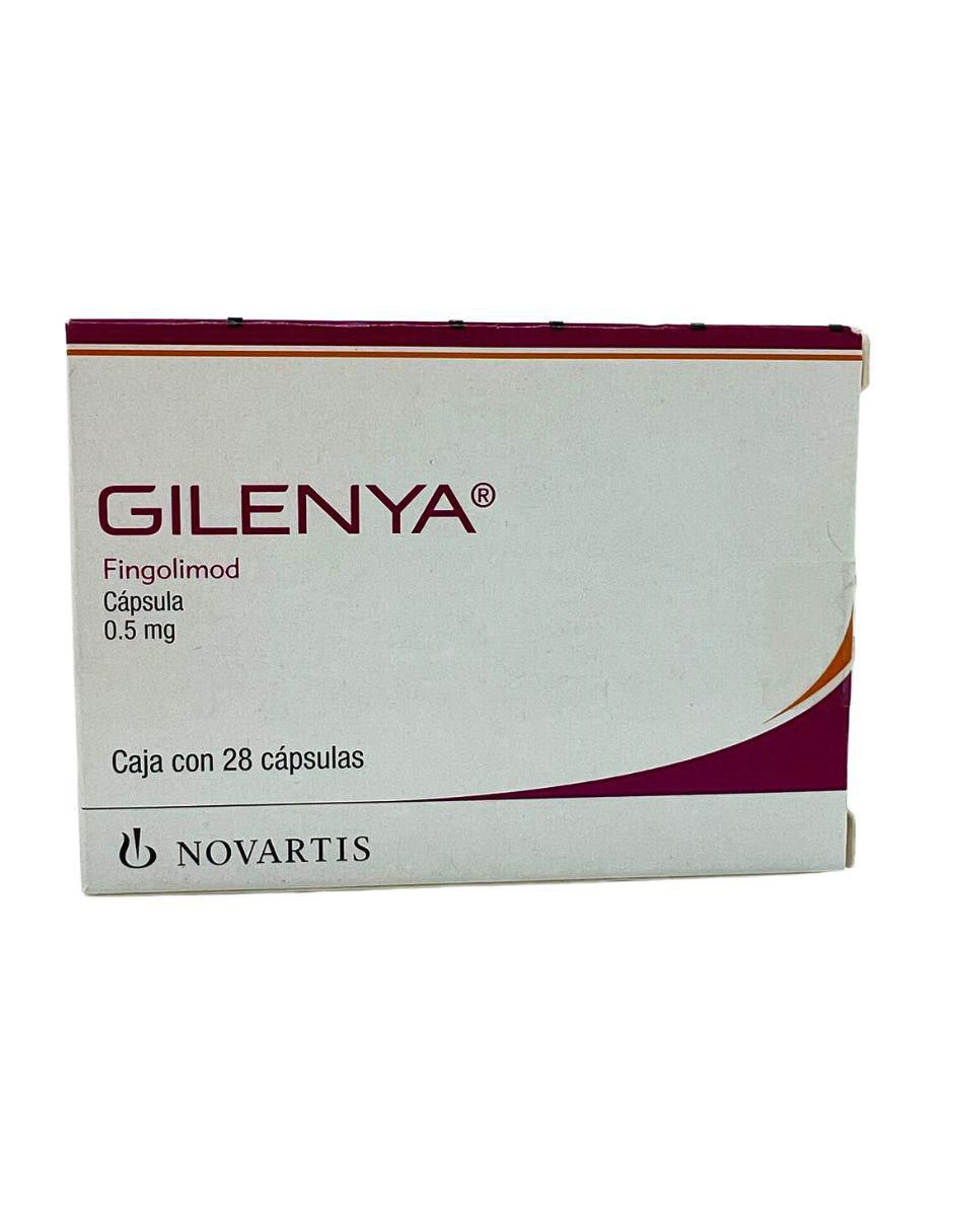 Gilenya 0.5 mg caja con 28 cápsulas 1