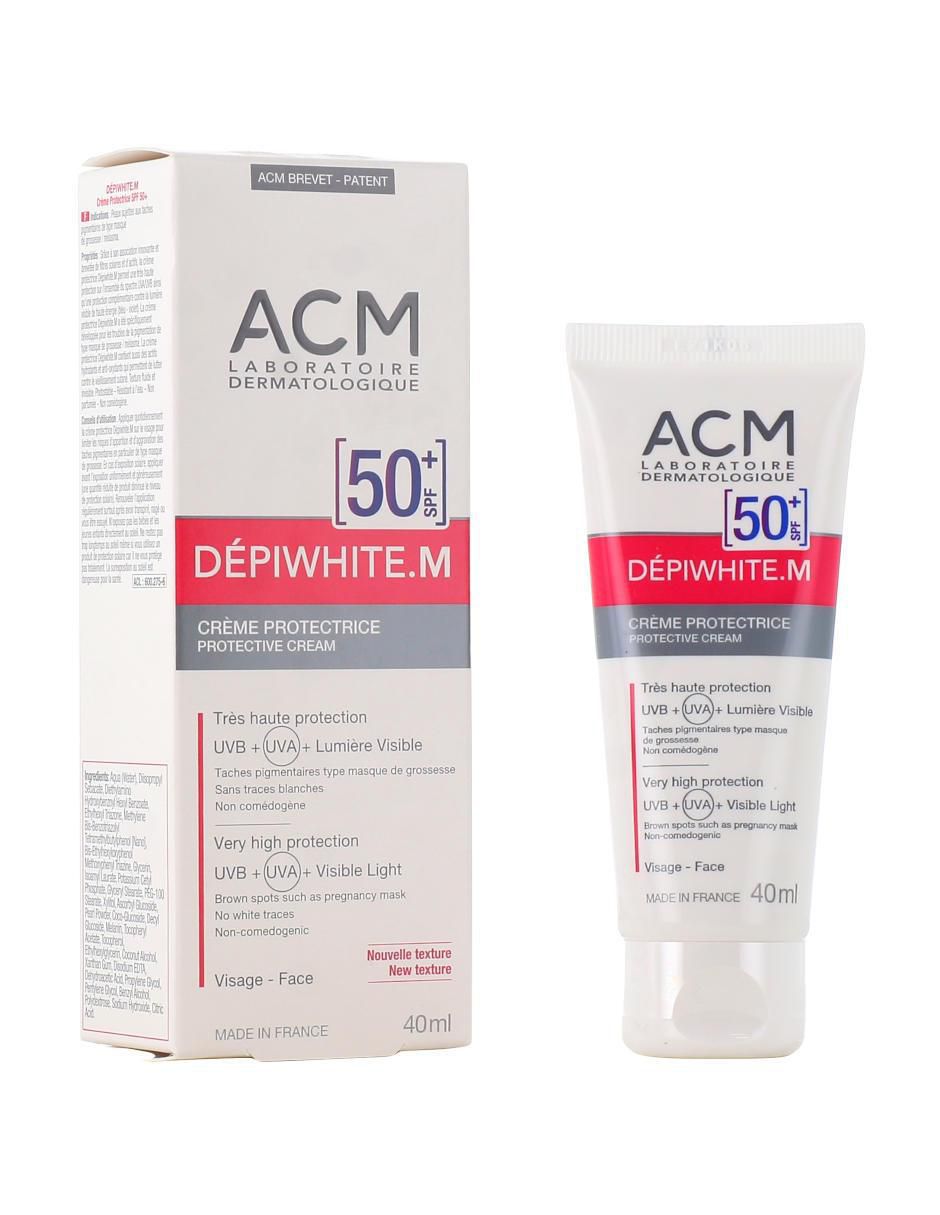 Protector solar FPS 50 Depiwhite M Crema Protectora Depiwhite 30 ml 2