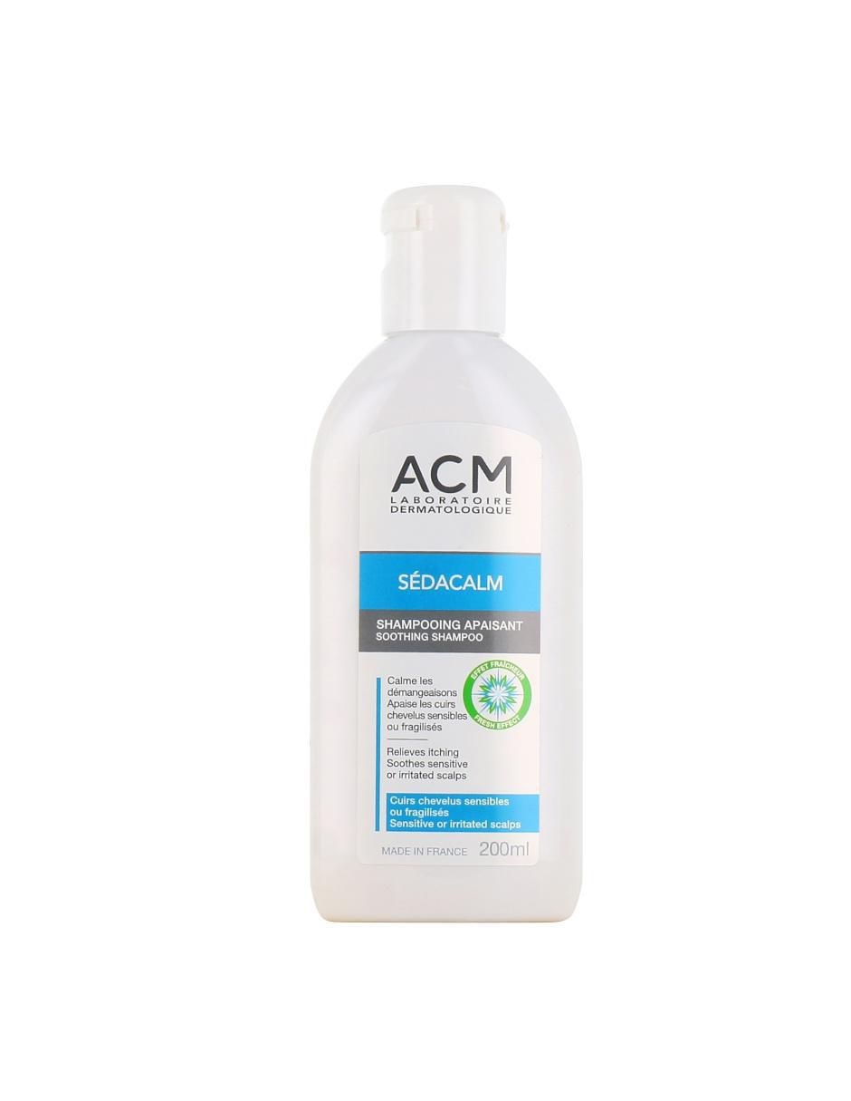 Shampoo anticaspa para cabello antiprurito Comezón ACM Sédacalm Champú Calmante