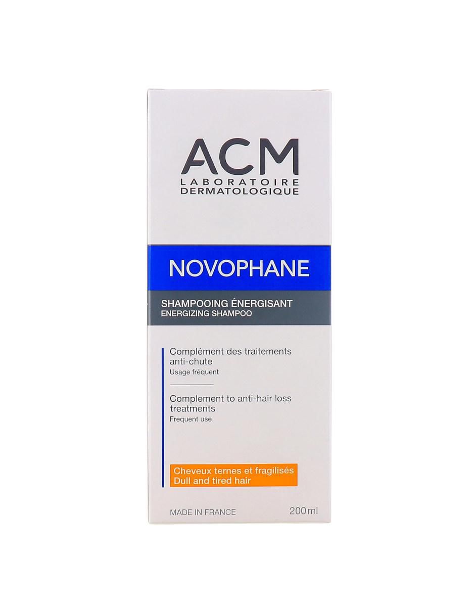 Shampoo energizante para cabello Novophane Champú Energizante 3