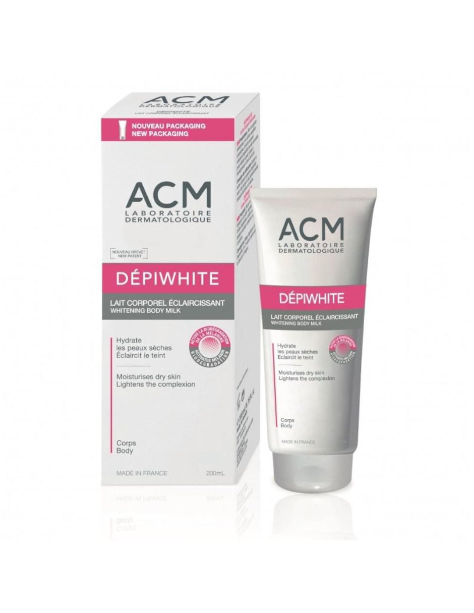 Leche corporal recomendada para aclarar de día y noche Depiwhite Whitening Body Milk X 200 Ml para todo tipo piel 2