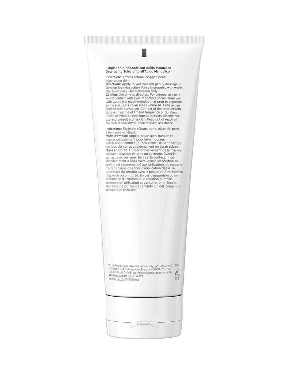 Gel para rostro Limpiador Nettoyant Mandélique Purifiant 4% PHA/AHA Clarify 3