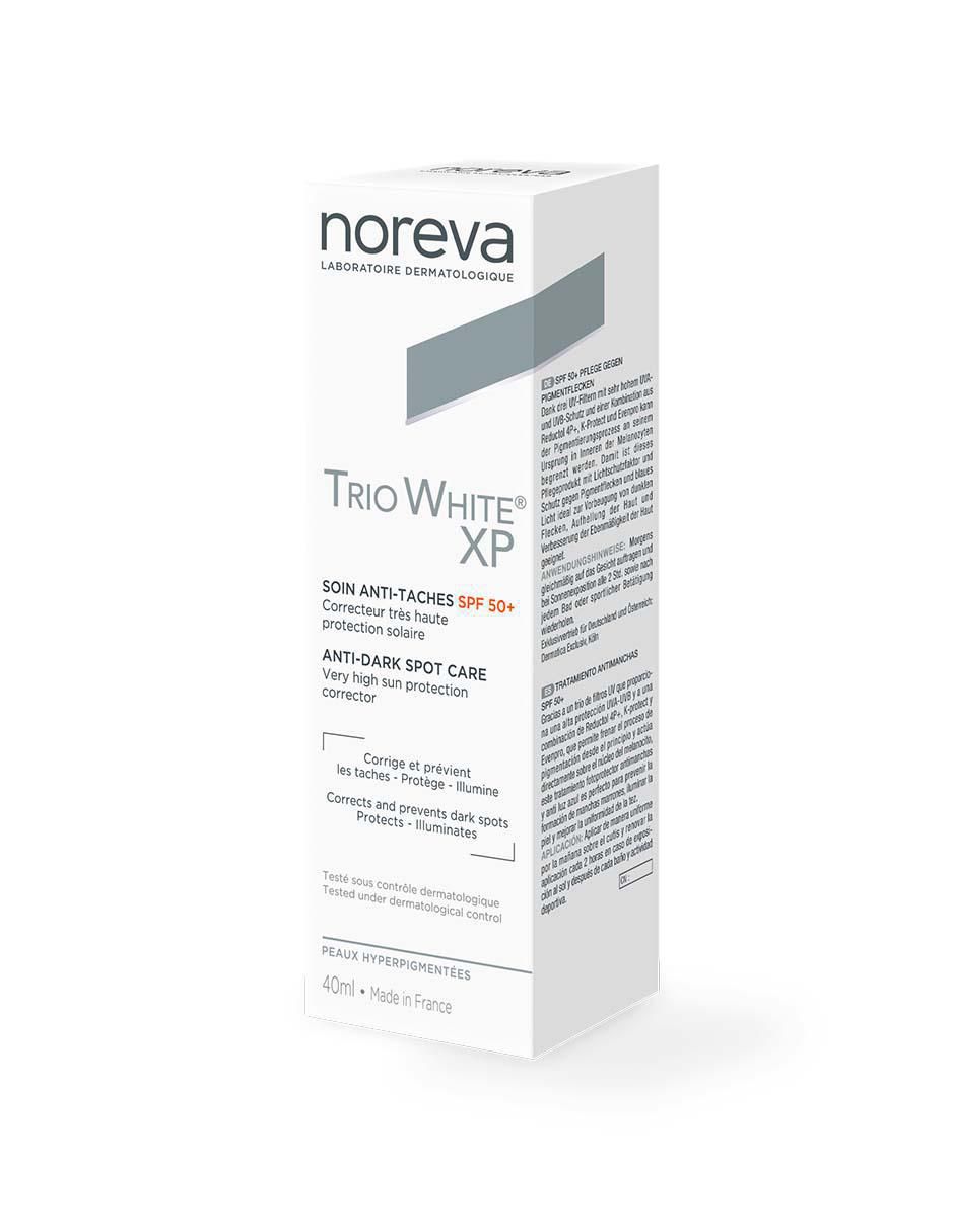 Crema facial recomendada para prevenir la aparición de manchas día Trio White Xp para todo tipo piel 3