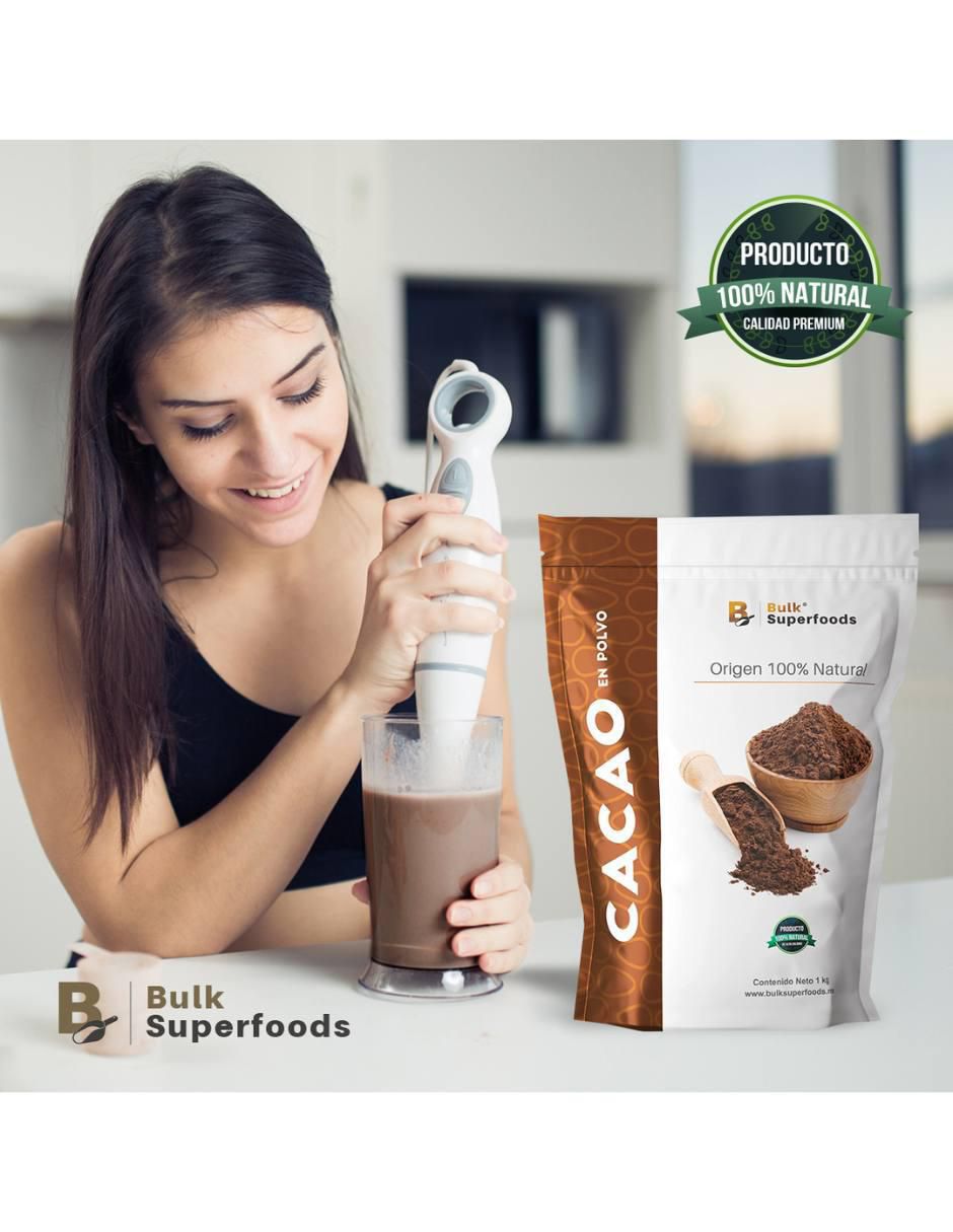 Cacao en Polvo sabor cacao de 1 kg 6
