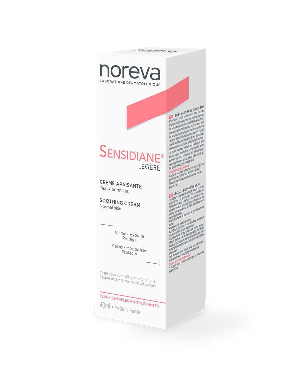 Crema facial recomendada para calmar y aliviar la piel de día y noche Sencidiane Légére para piel seca y sensible 3