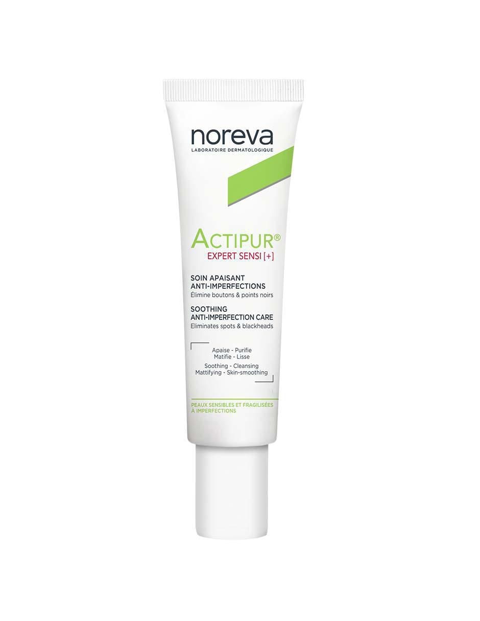 Crema facial recomendada para acné día y noche Actipur Expert Sensi (+) para piel grasa