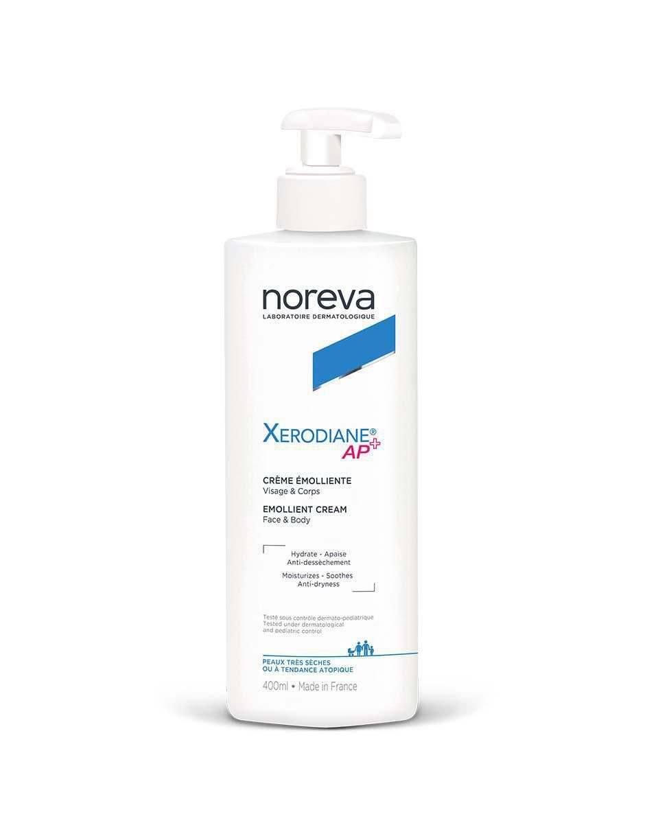 Crema para rostro y cuerpo recomendada para calmar y aliviar la piel día Xerodiane Ap+ para piel seca y sensible