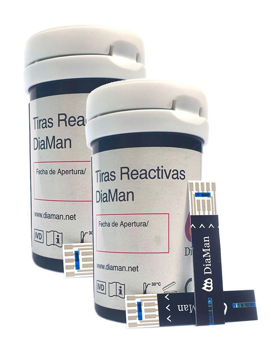 Tiras reactivas para glucosa