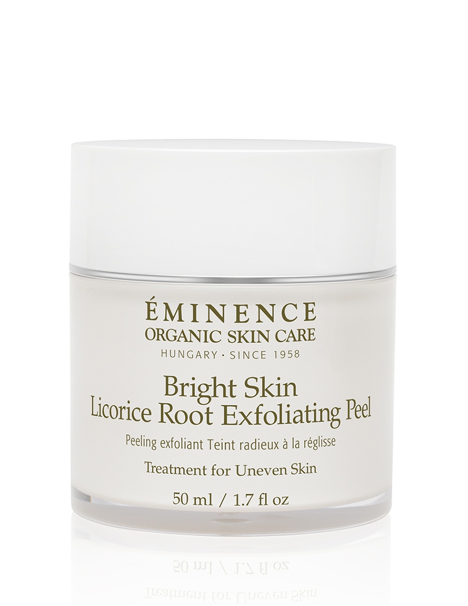 Exfoliante facial Éminence Bright Skin Exfoliating Peel 50 ml para todo tipo piel