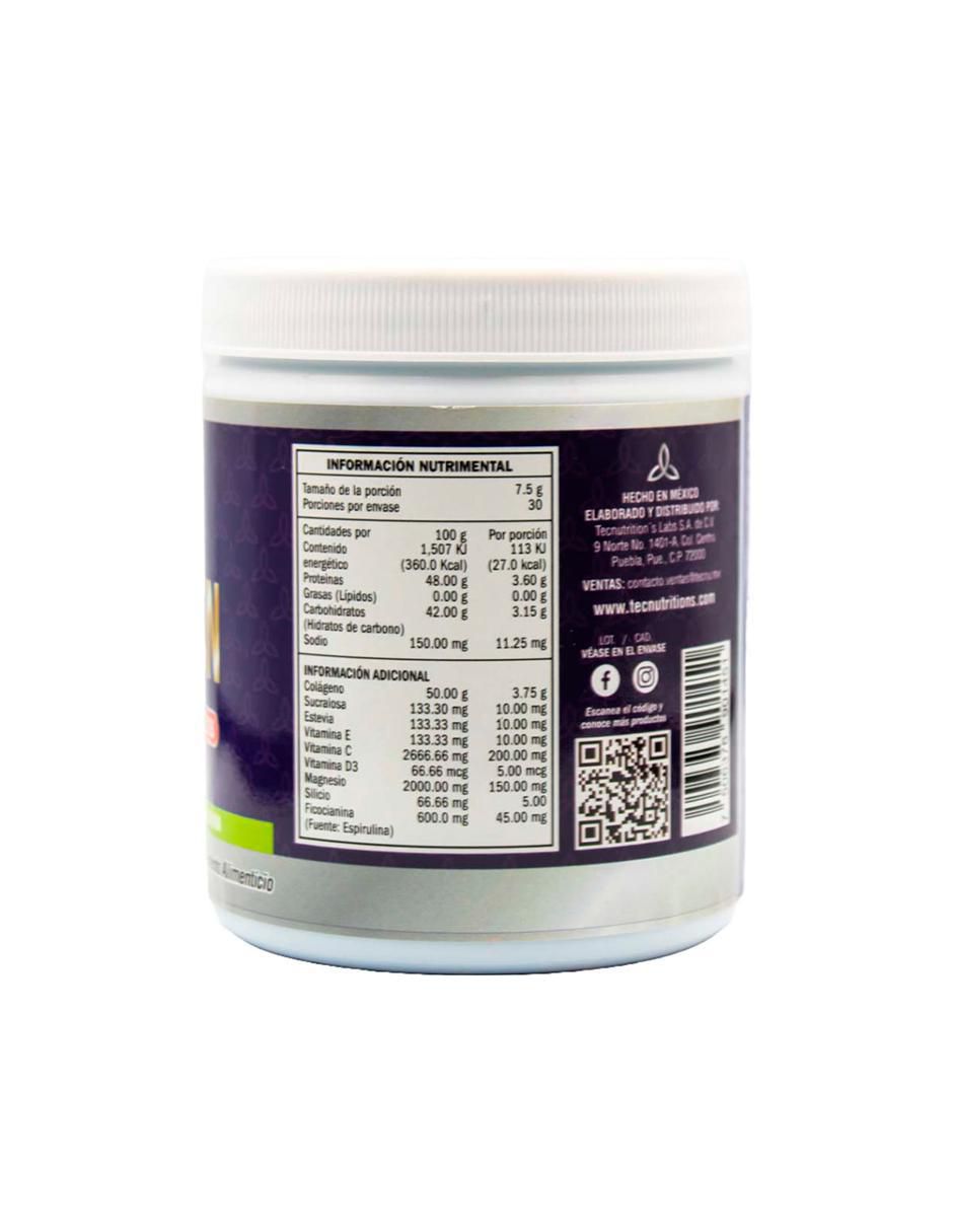 Tecnu Colagein con colágeno hidrolizado, biotina y ácido hialurónico sabor arándano de 225 g 2