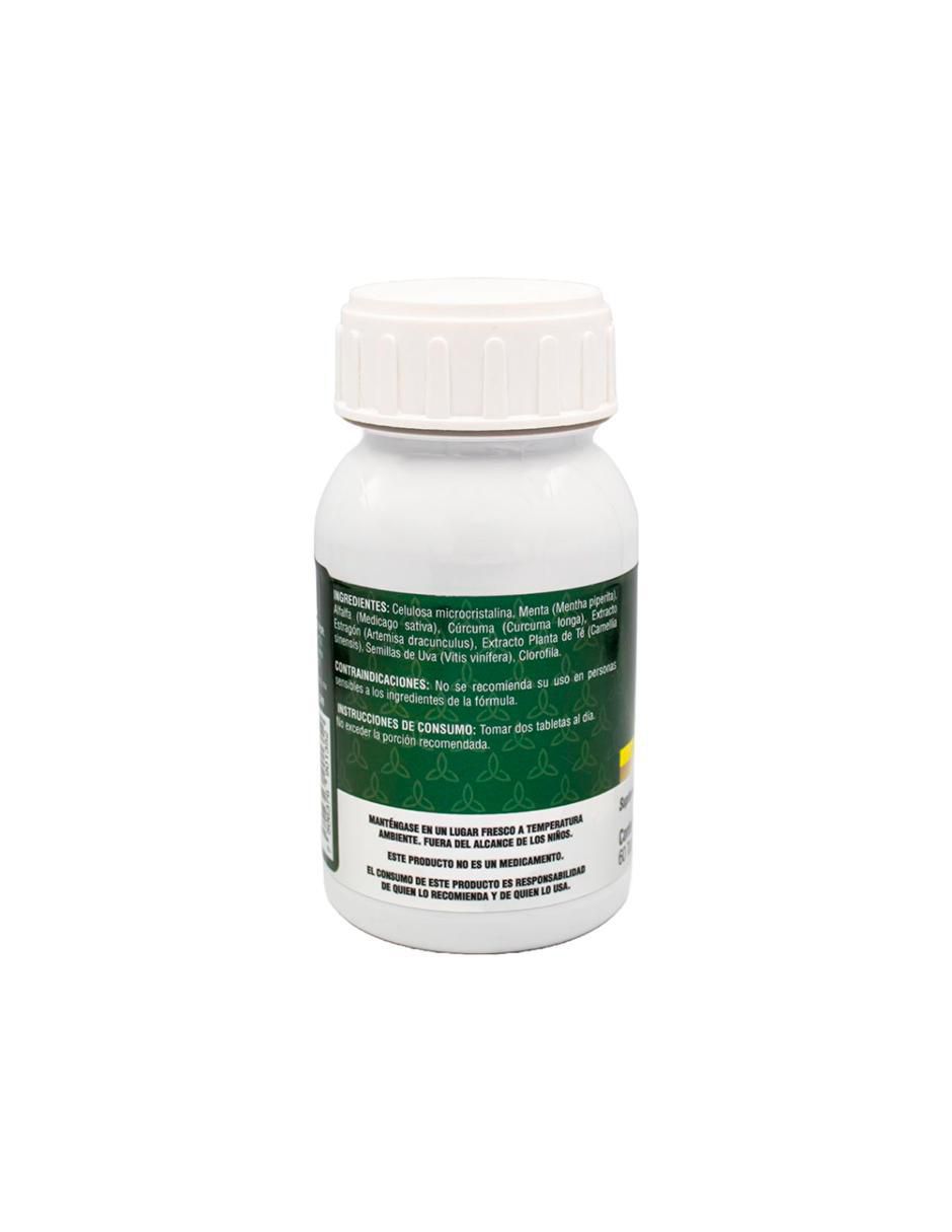 Menta Clorofila de 60 tabletas 4