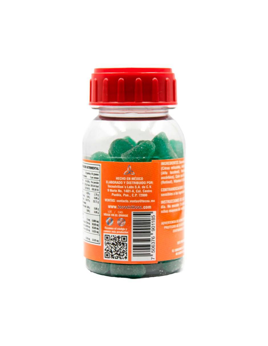 Inmunity (Mandarinmuny) con multivitamínico, vitamina d 23 y minerales sabor mora azul de 200 g 3