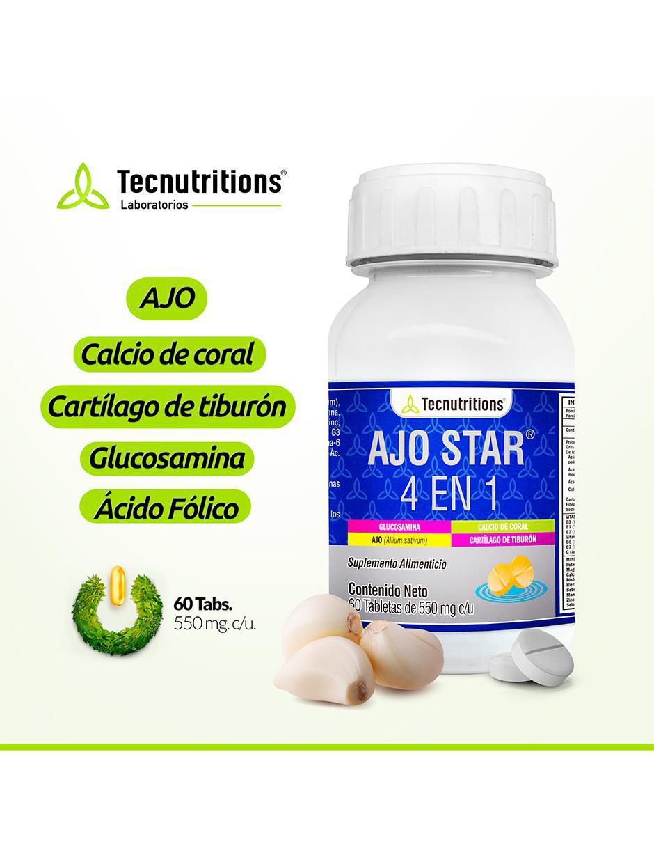 Ajo Star 4 en 1 de 60 tabletas 2