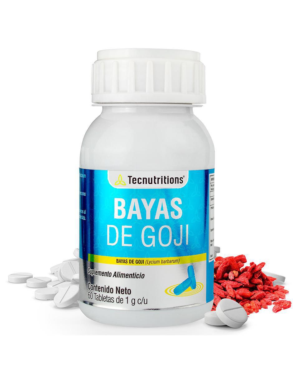 Bayas de Goji de 60 tabletas