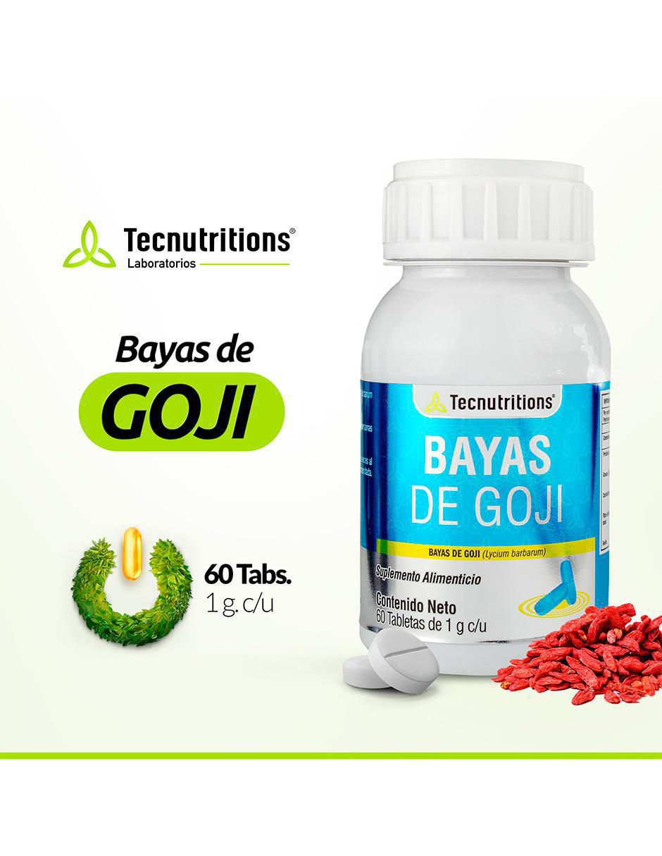 Bayas de Goji de 60 tabletas 2