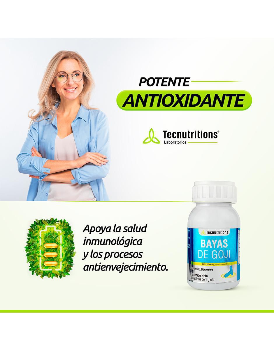 Bayas de Goji de 60 tabletas 3