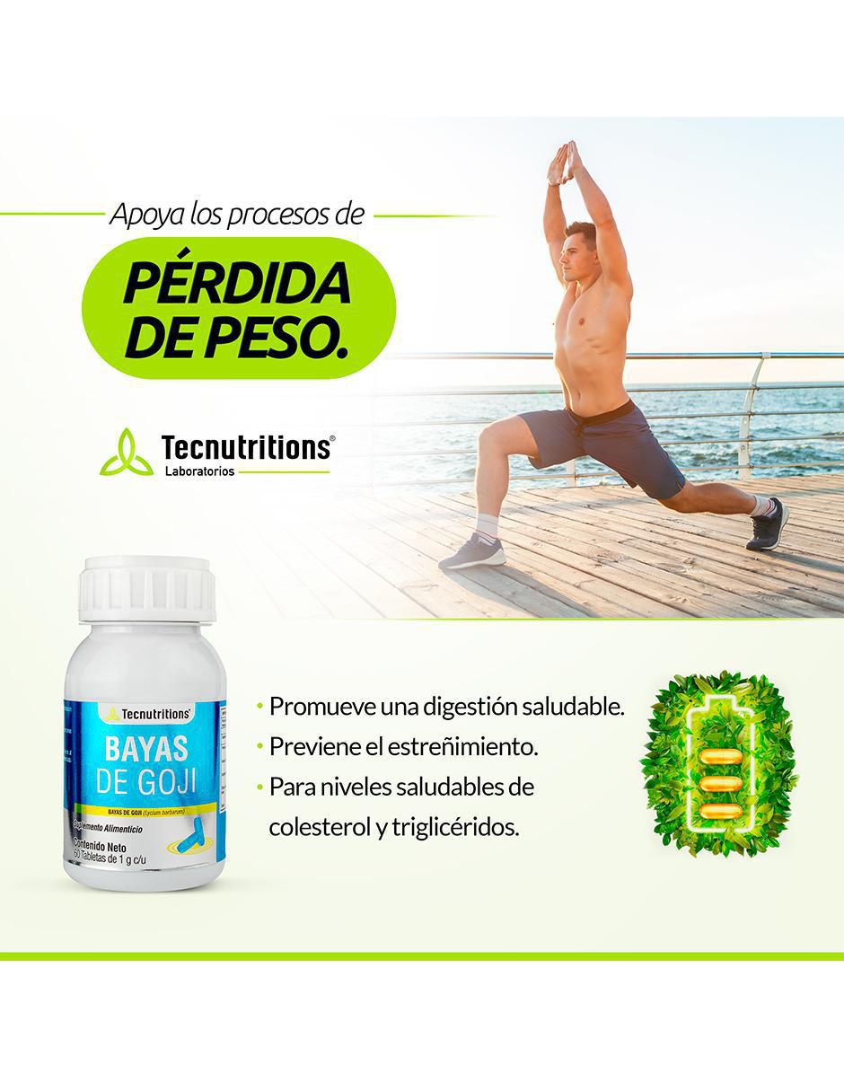Bayas de Goji de 60 tabletas 4