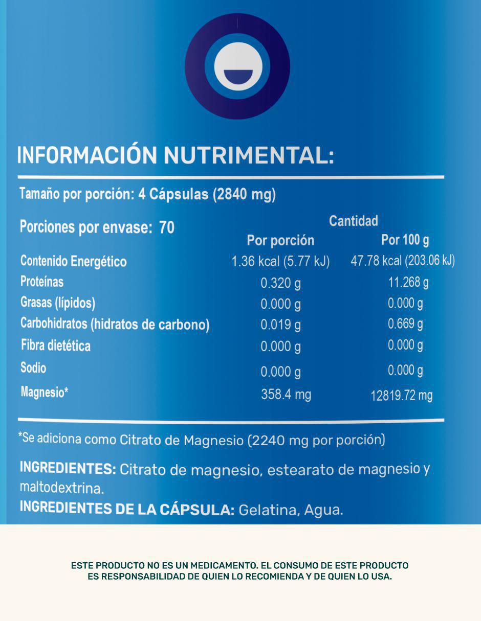 Mag-Cit Citrato y Estereato de Magnesio, Life 360+ con citrato de magnesio 5