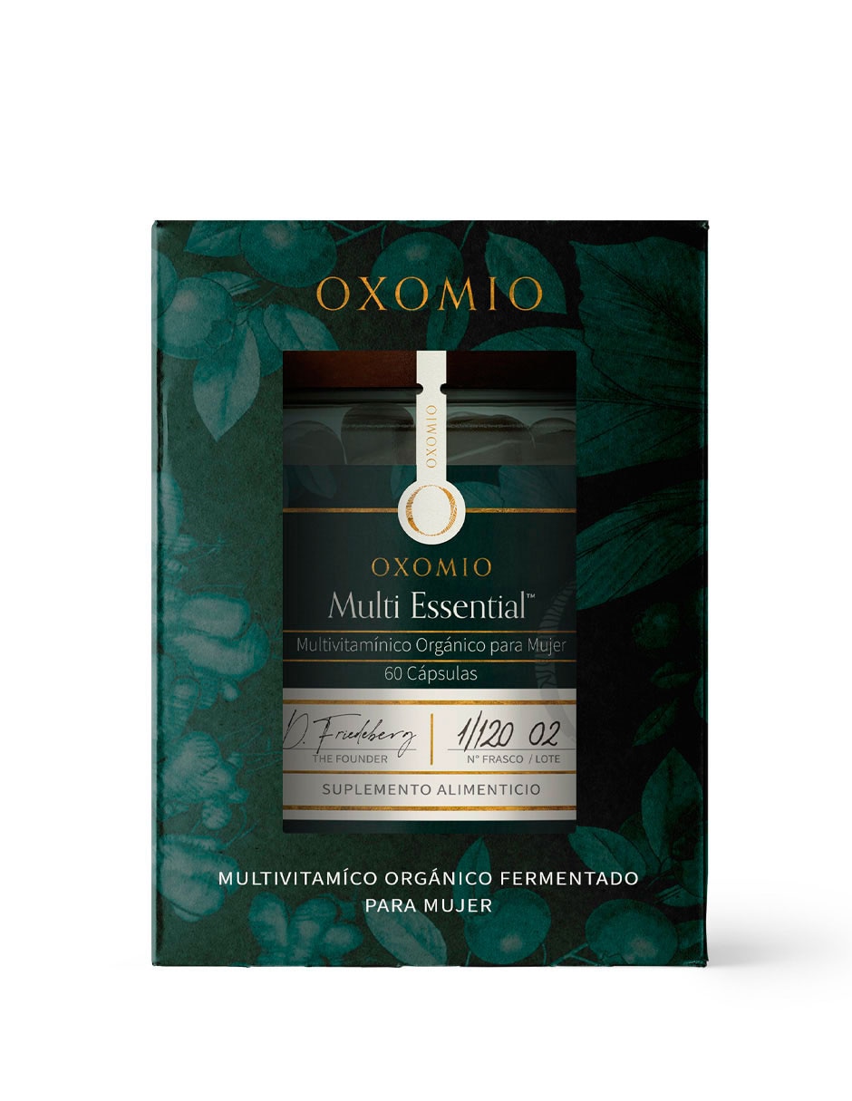 Multi Essential de Oxomio con multivitamínico y antioxidante de 60 cápsulas 3