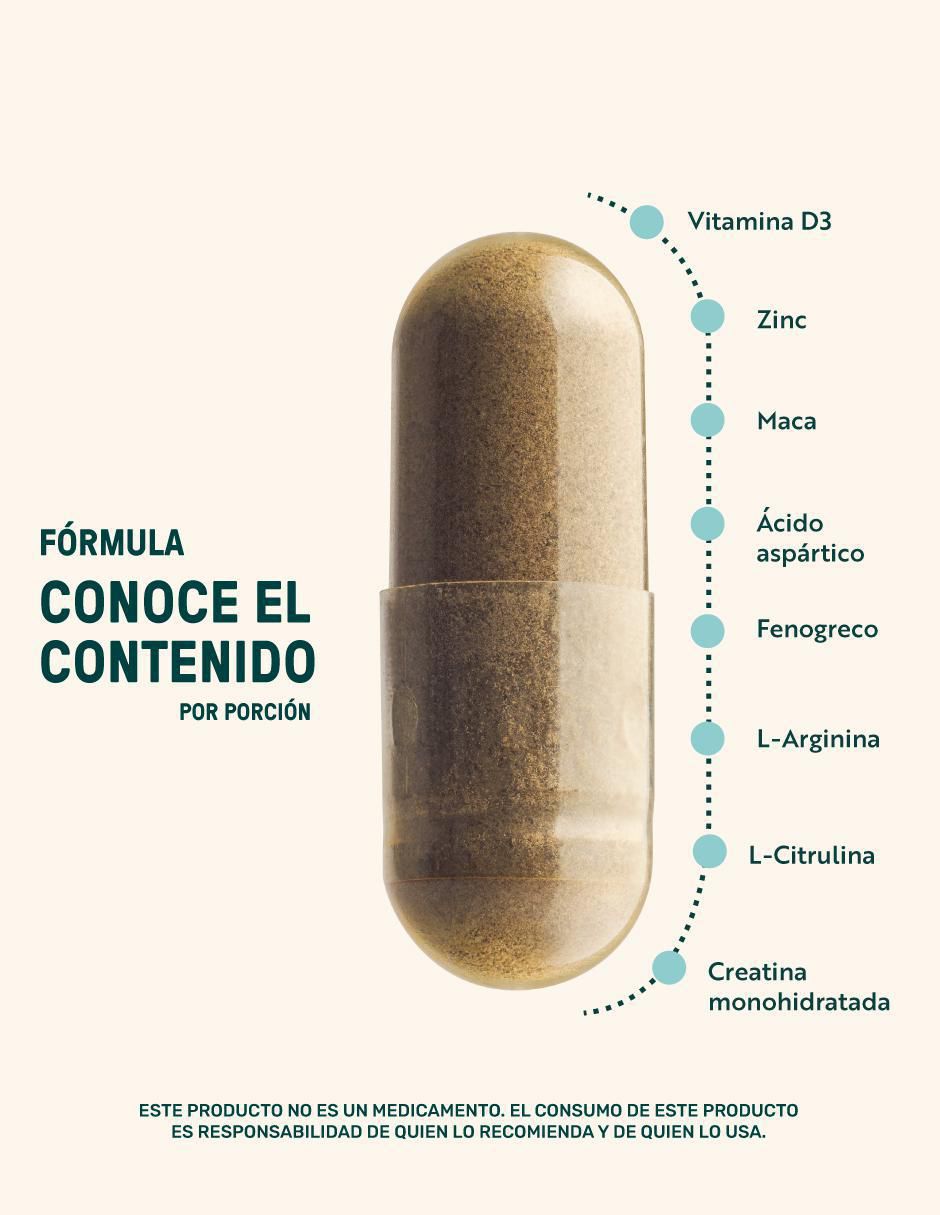 TST Elite: Suplemento masculino con Creatina monohidratada + Maca + Vitaminas y Minerales 3
