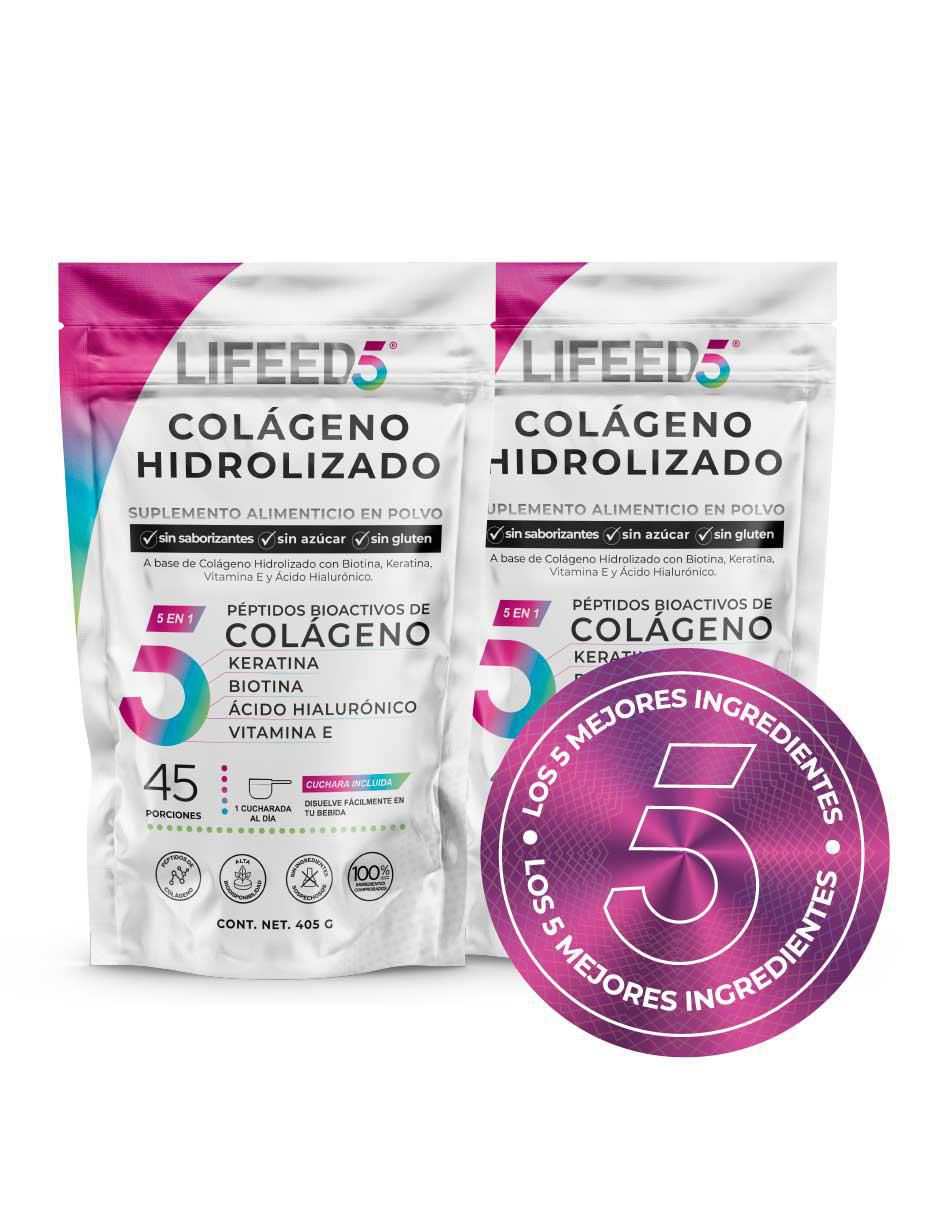 Suplemento alimenticio Joints Support Lifeed5 Glucosamina, Condroitina,  Colágeno Hidrolizado, Calcio y Vitamina no saborizado 30 cápsulas