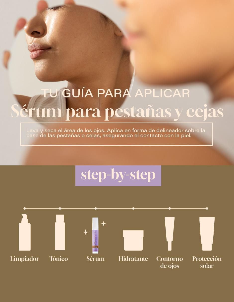 Sérum fortalecedor para pestañas y cejas todo tipo piel 4