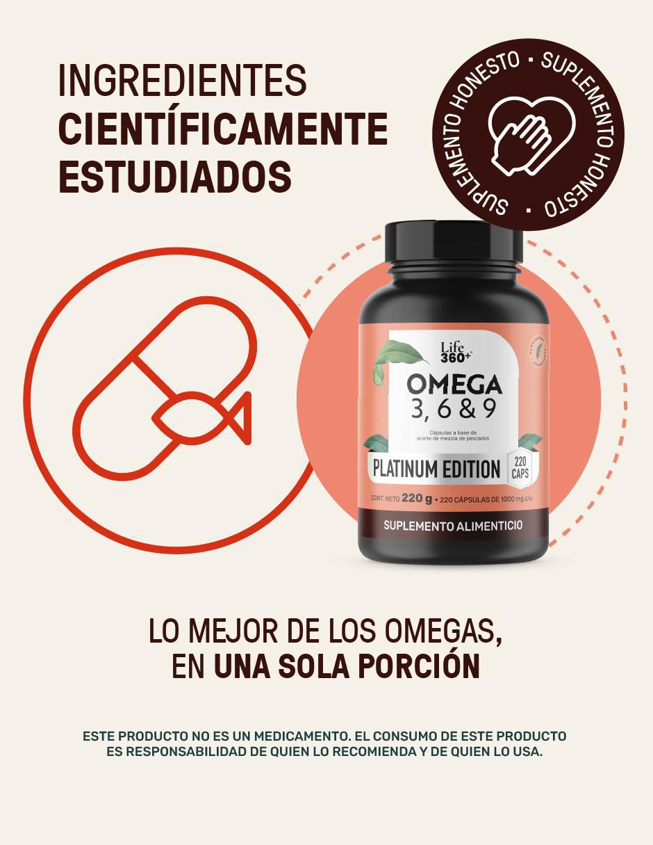 Omg 3: omega 3 con mix de aceites + epa + dha + omega 6 + omega 9 con aceite de salmón, aceite de anchoa y aceite de mackerel de 220 cápsulas 5