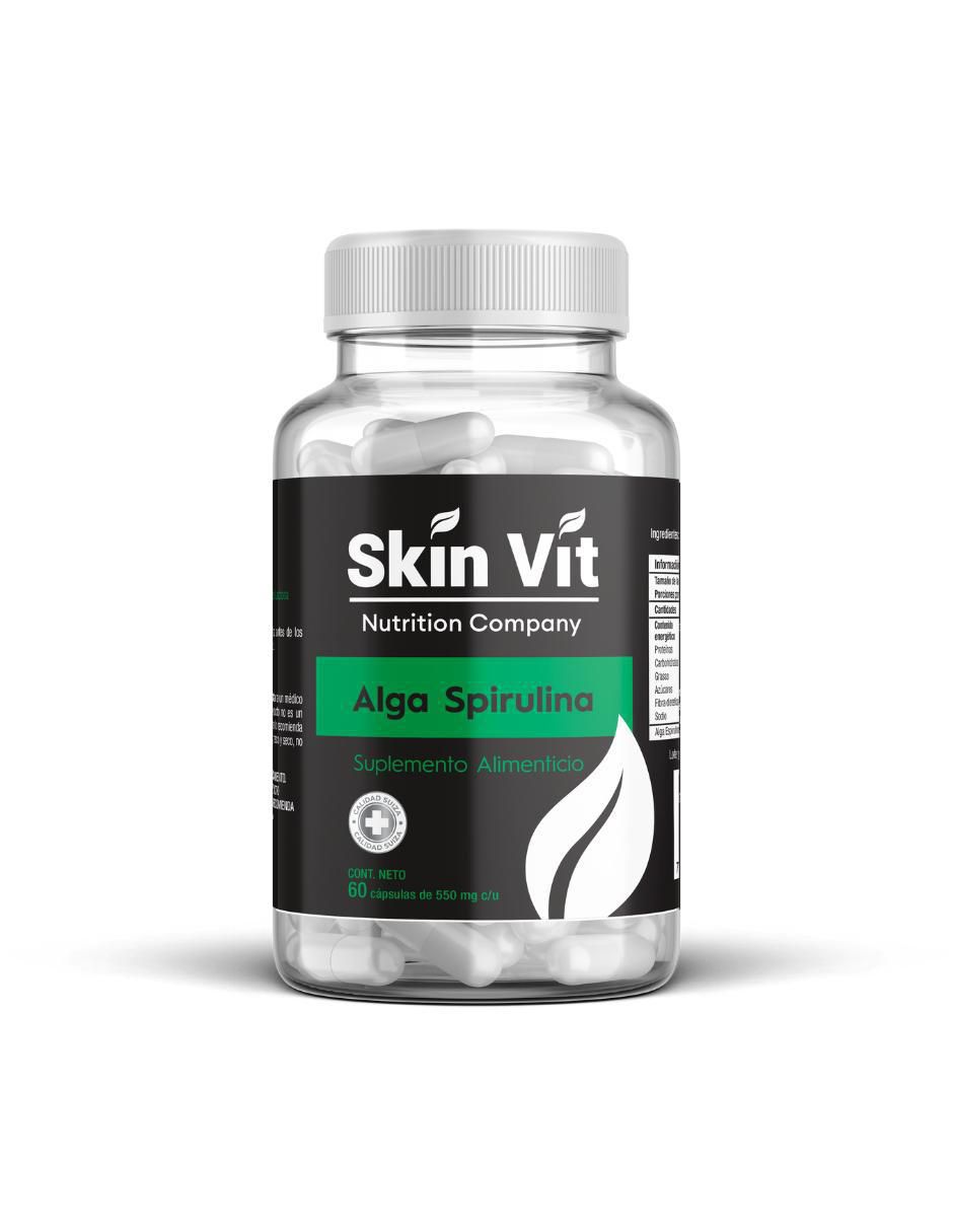Alga Espirulina de 60 cápsulas 1