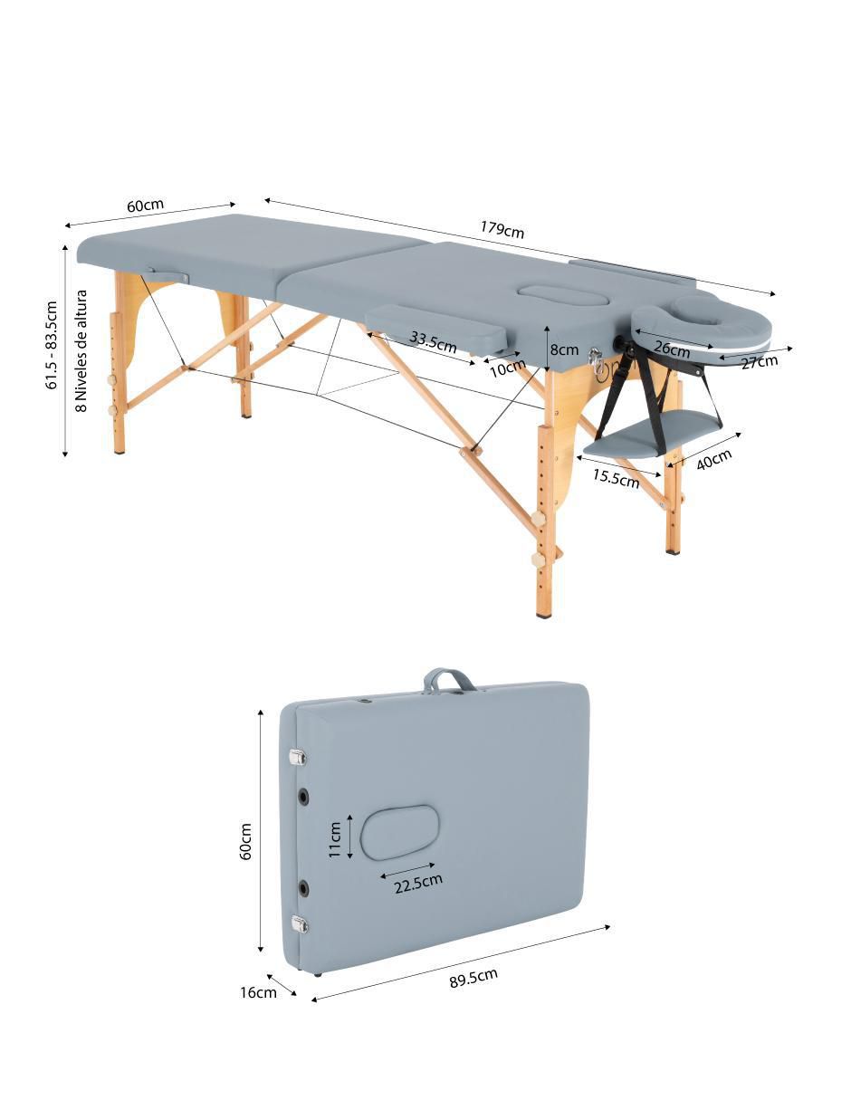 Cama para masaje onof milan