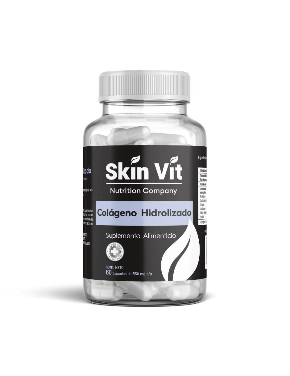 Colágeno hidrolizado - Skin Vit Nutrition Company de 60 cápsulas