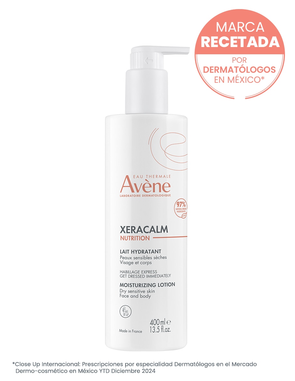 Leche corporal recomendada para calmar la piel de día Avène Xeracalm para piel seca y sensible 3