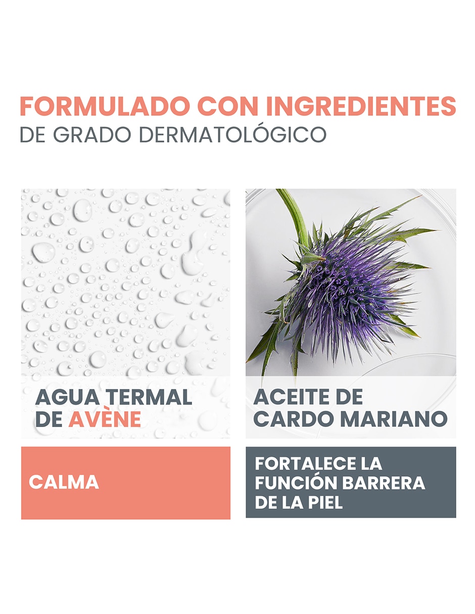 Limpiador facial Xeracalm nutrition gel limpiador higiene suave para piel seca y sensible rostro y cuerpo 500 ml Avène para calmar la piel 5