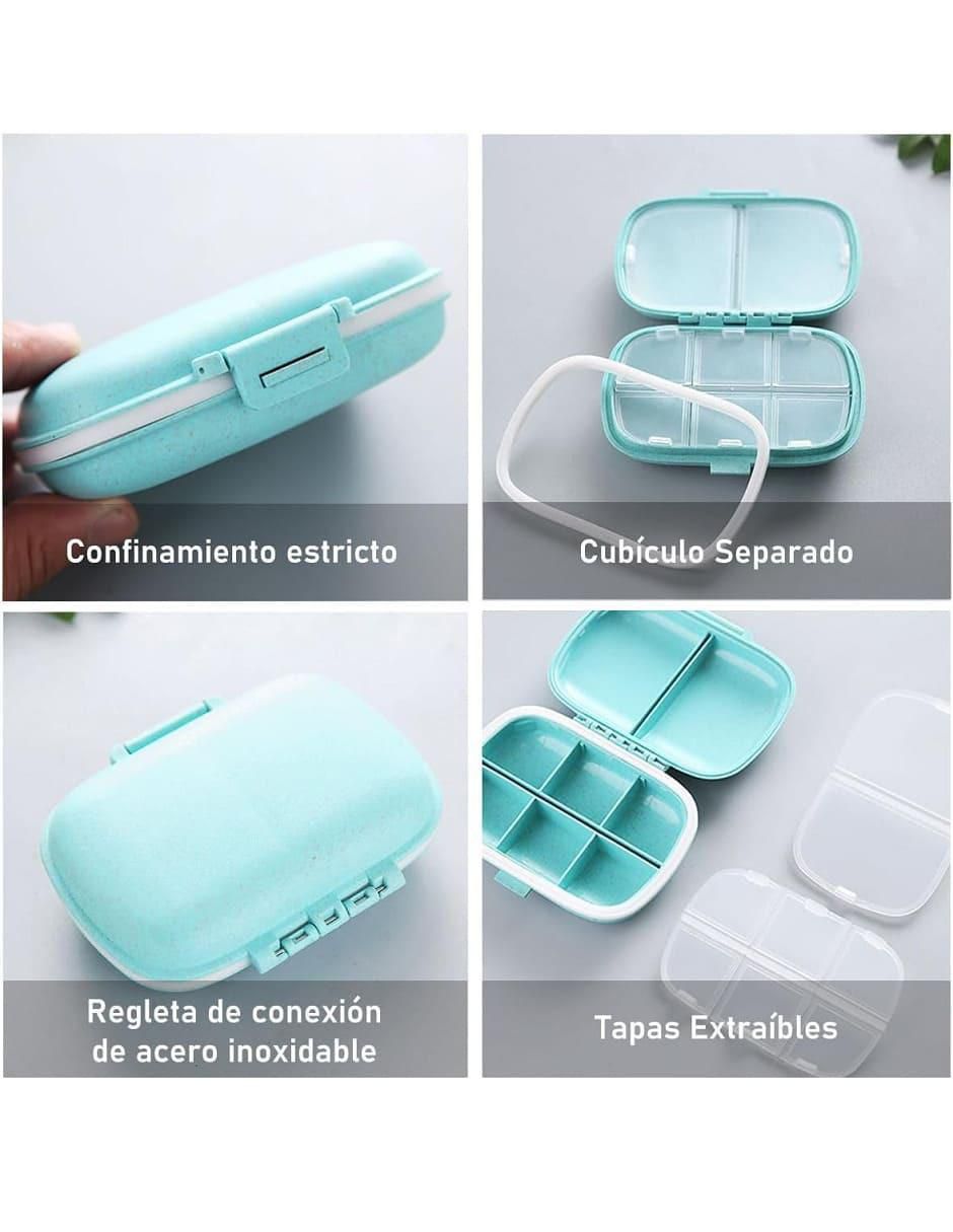 Set Pastillero 8 compartimentos 2