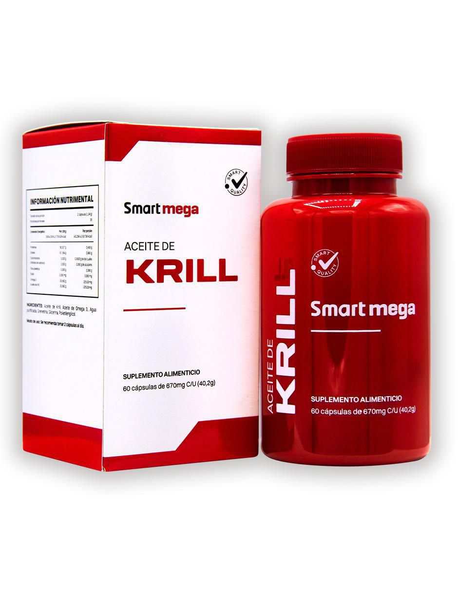 Smart Mega Neo Krill con aceite de krill de 60 cápsulas Smart Mega Neo Krill con aceite de krill de 60 cápsulas