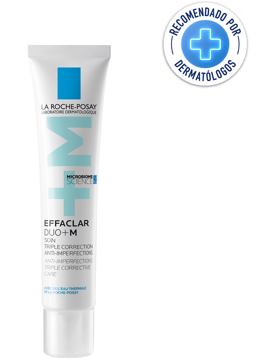 Crema facial recomendada para limpiar de día Duo+M Effaclar para piel grasa 3