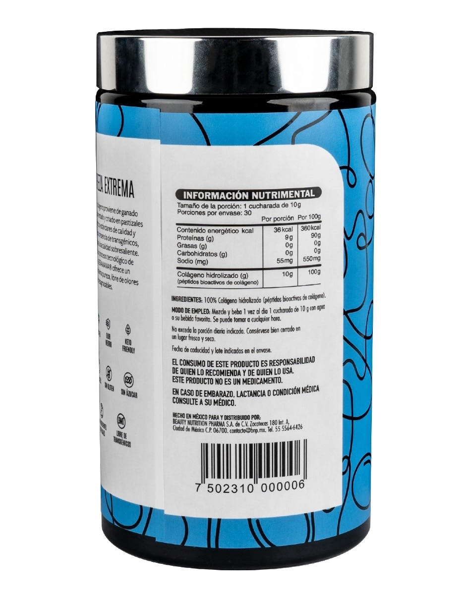 Colágeno pure Beramana de 300 g 2