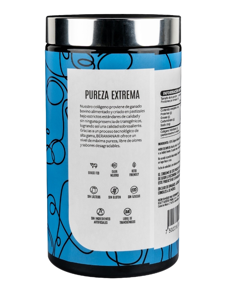 Colágeno pure Beramana de 300 g 3